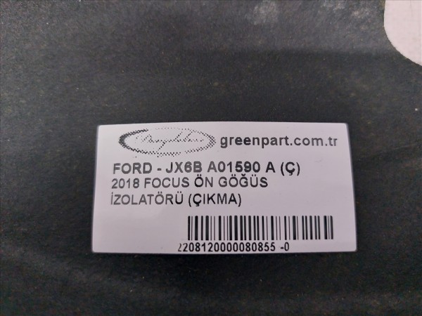 2018 FOCUS/KUGA ÖN GÖĞÜS İZOLATÖRÜ (ÇIKMA)