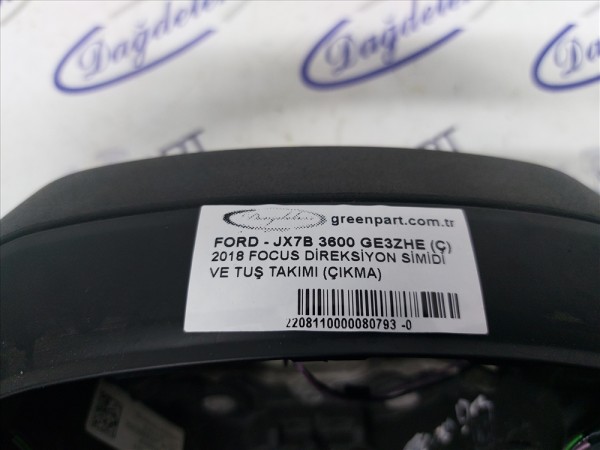 2018 FOCUS DİREKSİYON SİMİDİ VE TUŞ TAKIMI (ÇIKMA)