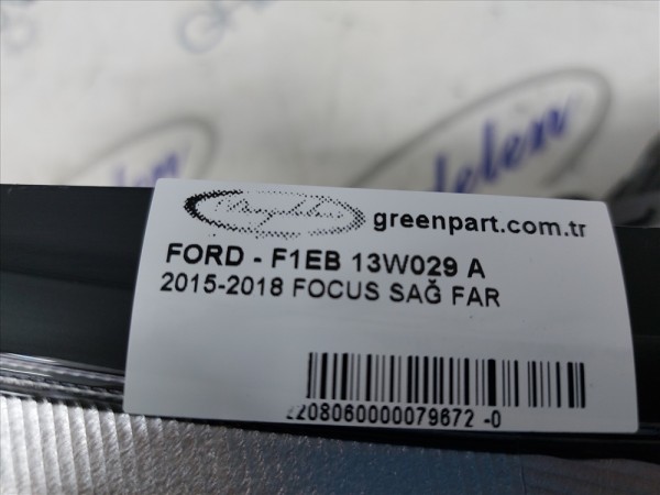 2015-2018 FOCUS SAĞ FAR