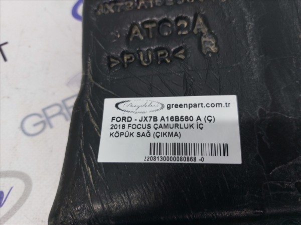 2018 FOCUS ÇAMURLUK İÇ KÖPÜK SAĞ (ÇIKMA)