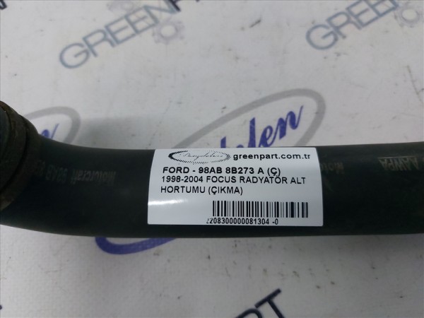 1998-2004 FOCUS RADYATÖR ALT HORTUMU 1.6 BENZİNLİ (ÇIKMA)