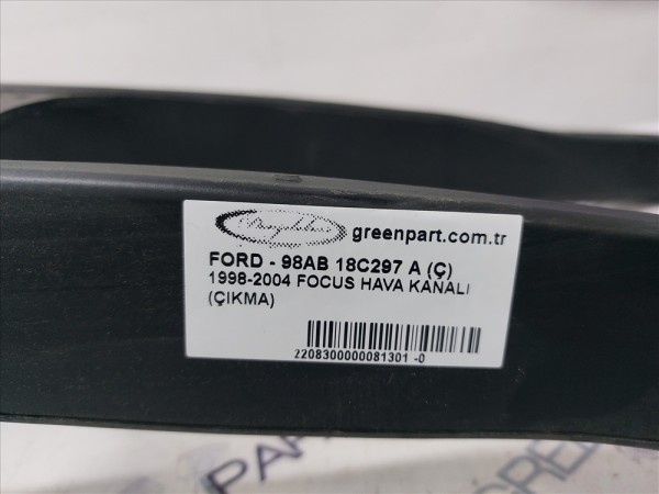 1998-2004 FOCUS HAVA KANALI (ÇIKMA)