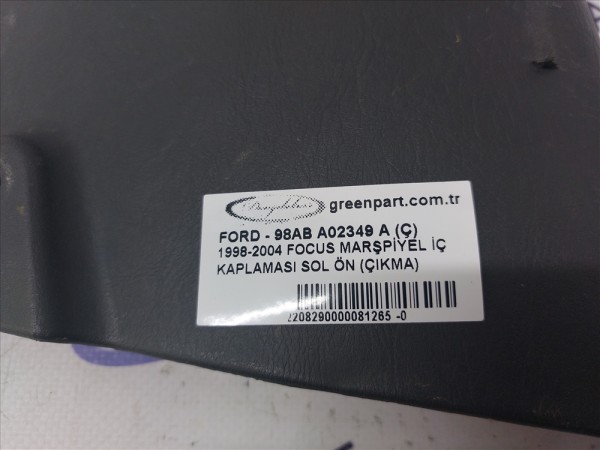 1998-2004 FOCUS MARŞPİYEL İÇ KAPLAMASI SOL ÖN (ÇIKMA)