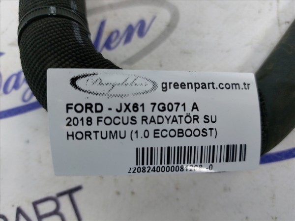 2018 FOCUS RADYATÖR SU HORTUMU (1.0 ECOBOOST)