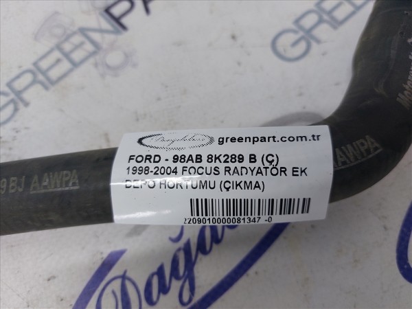 1998-2004 FOCUS RADYATÖR EK DEPO HORTUMU (ÇIKMA)