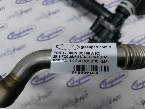 2018 FOCUS/FİESTA TERMOSTAT BORUSU (1.0 ECOBOOST/ÇIKMA)