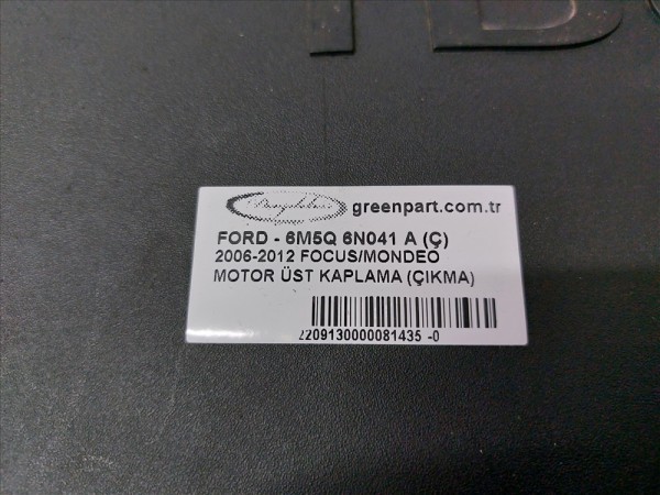 2006-2012 FOCUS/MONDEO MOTOR ÜST KAPLAMA 1.8 DİZEL(ÇIKMA)