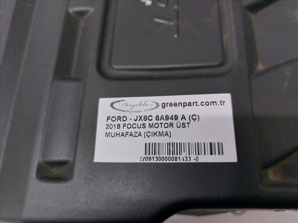2018 FOCUS MOTOR ÜST MUHAFAZA 1.0 MOTOR(ÇIKMA)