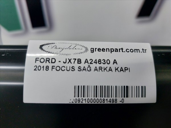 2018 FOCUS SAĞ ARKA KAPI