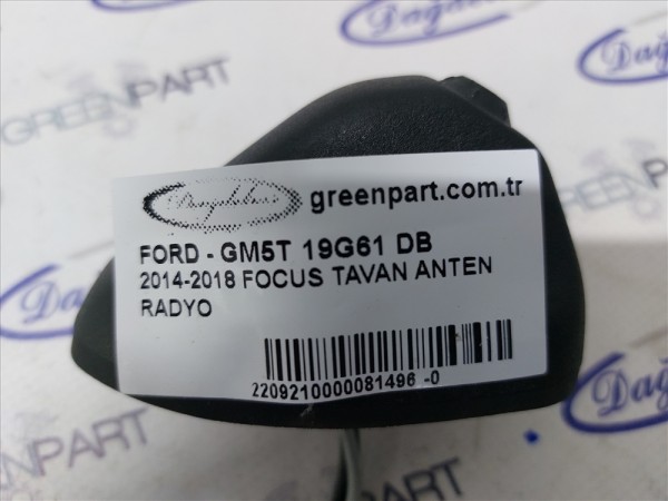 2014-2018 FOCUS TAVAN ANTEN RADYO