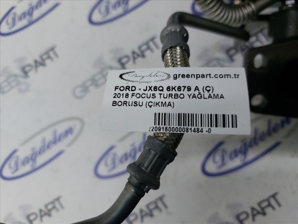 2018 FOCUS TURBO YAĞLAMA BORUSU (ÇIKMA)