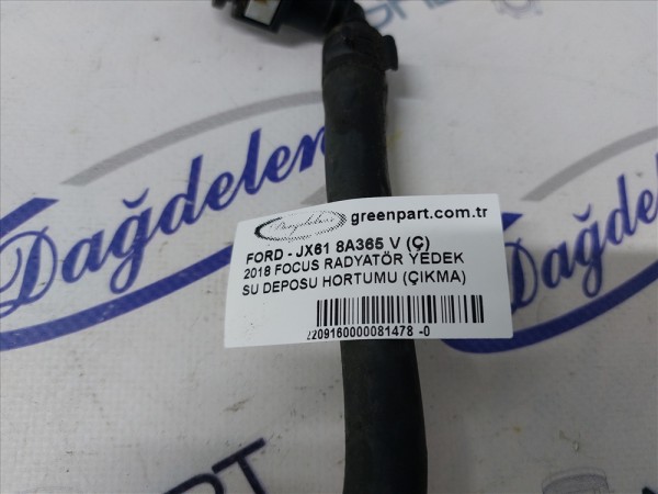 2018 FOCUS RADYATÖR YEDEK SU DEPOSU HORTUMU (ÇIKMA/1.5 DİZEL)