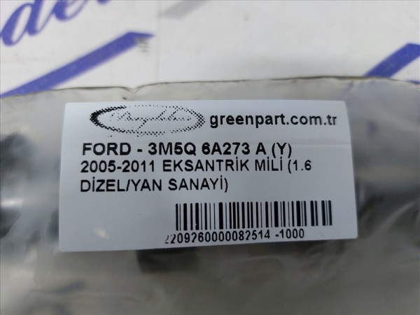 2005-2011 FOCUS  EGZOZ EKSANTRİK MİLİ (1.6 DİZEL/YAN SANAYİ)