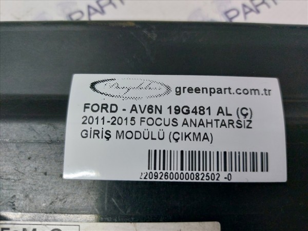 2011-2015 FOCUS ANAHTARSIZ GİRİŞ MODÜLÜ (ÇIKMA)