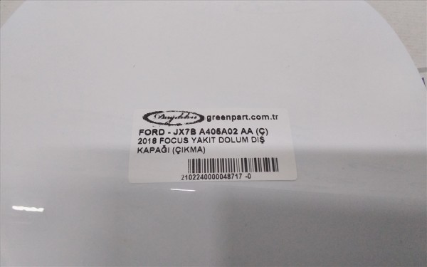 2018 FOCUS YAKIT DOLUM DIŞ KAPAĞI (ÇIKMA)