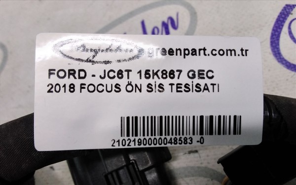 2018 FOCUS ÖN SİS TESİSATI