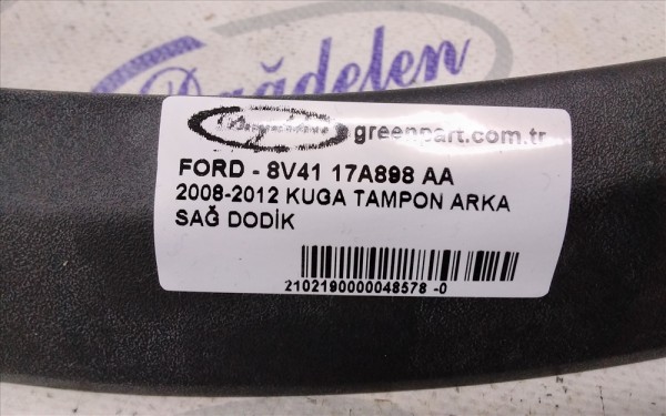 2008-2012 KUGA TAMPON ARKA SAĞ DODİK