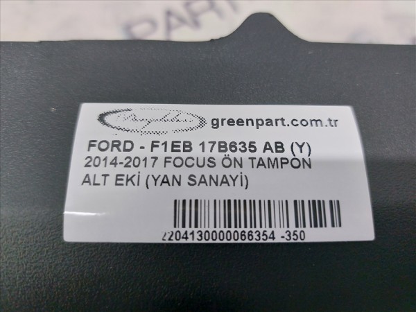 2014-2017 FOCUS ÖN TAMPON ALT EKİ (YAN SANAYİ)
