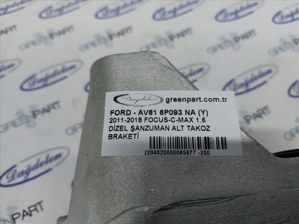 2011-2018 FOCUS-C-MAX 1.6 DİZEL ŞANZUMAN ALT TAKOZ BRAKETİ