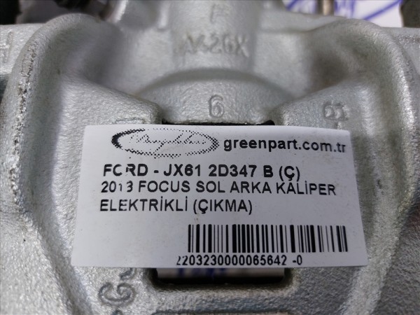 2018 FOCUS/2020 KUGA SOL ARKA KALİPER ELEKTRİKLİ (ÇIKMA)