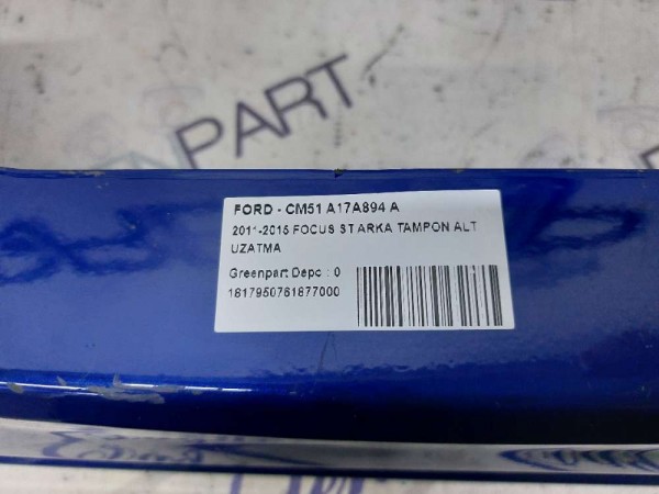 2011-2015 FOCUS ST ARKA TAMPON ALT UZATMA