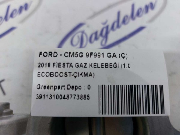 2018 FİESTA GAZ KELEBEĞİ (1.0 ECOBOOST-ÇIKMA)