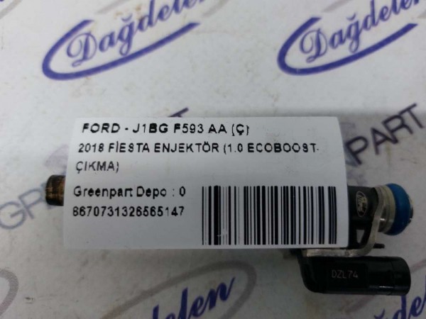 2018 FİESTA ENJEKTÖR (1.0 ECOBOOST-ÇIKMA)