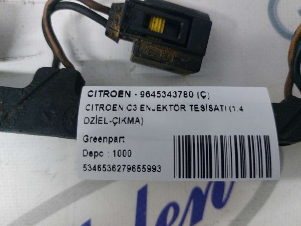 CITROEN C3 ENJEKTÖR TESİSATI (1.4 DİZEL-ÇIKMA)