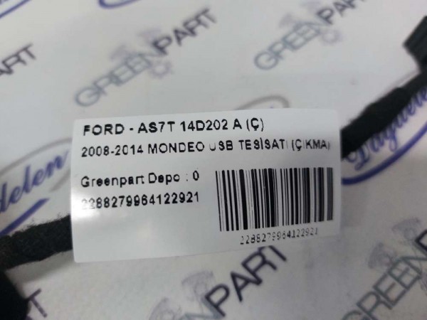 2008-2014 MONDEO USB TESİSATI (ÇIKMA)