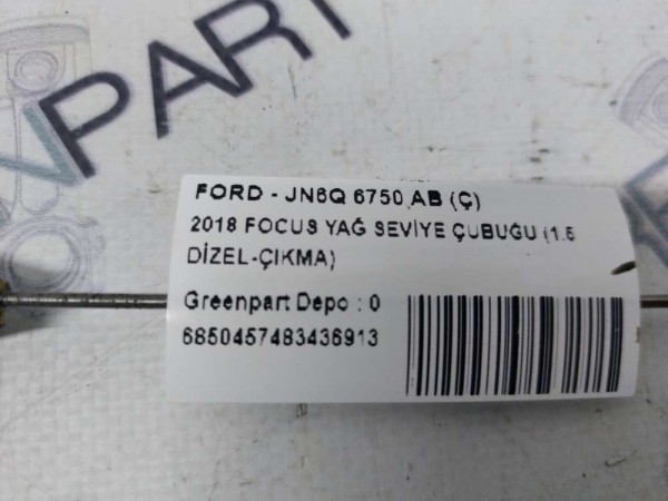2018 FOCUS YAĞ SEVİYE ÇUBUĞU (1.5 DİZEL-ÇIKMA)