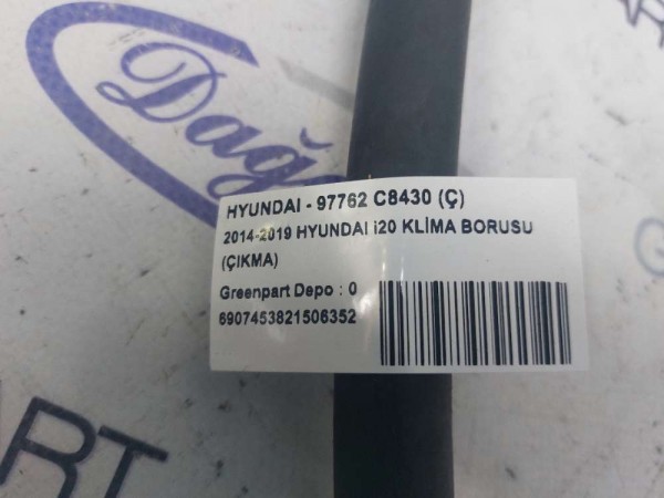 2014-2019 HYUNDAI i20 KLİMA BORUSU (ÇIKMA)