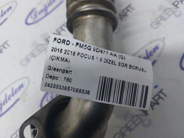 2015 2018 FOCUS 1.5 DİZEL EGR BORUSU (ÇIKMA)