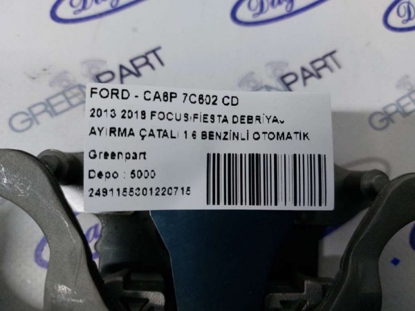 2013 2018 FOCUS/FİESTA DEBRİYAJ AYIRMA ÇATALI 1.6 BENZİNLİ OTOMATİK