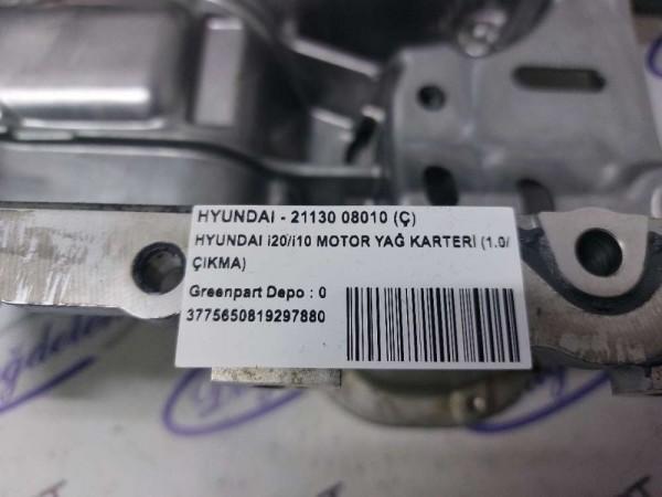 HYUNDAI i20/i10 MOTOR YAĞ KARTERİ (1.0/ÇIKMA)