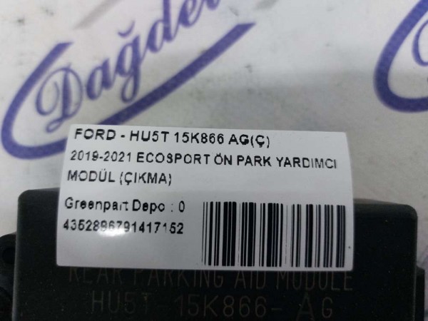 2019-2021 ECOSPORT ÖN PARK YARDIMCI MODÜL (ÇIKMA)