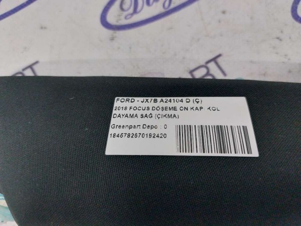 2018 FOCUS DÖŞEME ÖN KAPI KOL DAYAMA SAĞ (ÇIKMA)