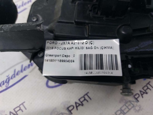 2018 FOCUS KAPI KİLİDİ SAĞ ÖN (ÇIKMA)