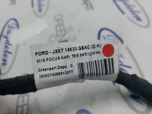 2018 FOCUS KAPI TESİSATI (ÇIKMA)