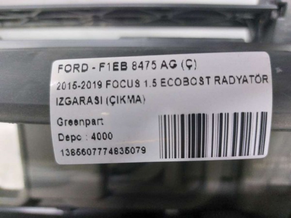 2015-2019 FOCUS 1.5 ECOBOST RADYATÖR IZGARASI (ÇIKMA)