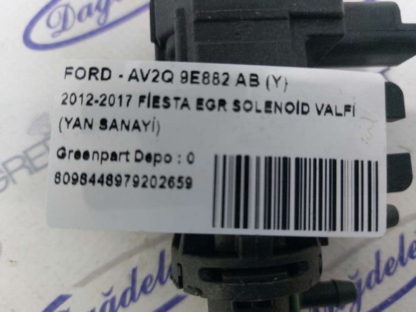 2012-2017 FİESTA EGR SOLENOİD VALFİ (FOMOCO)