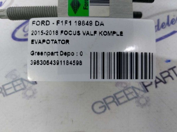 2015-2018 FOCUS VALF KOMPLE EVAPOTATOR