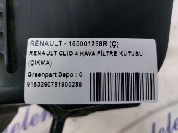 RENAULT CLİO 4 HAVA FİLTRE KUTUSU (ÇIKMA)