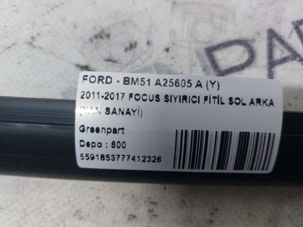 2011-2017 FOCUS SIYIRICI FİTİL SOL ARKA (YAN SANAYİ)