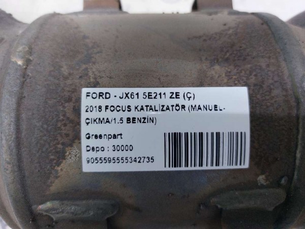 2018 FOCUS KATALİZATÖR (MANUEL-1.5 BENZİN/ÇIKMA)