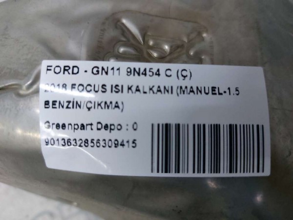 2018 FOCUS ISI KALKANI (MANUEL-1.5 BENZİN/ÇIKMA)