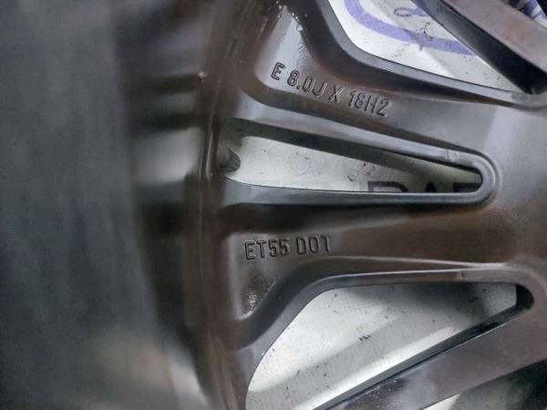 2018 FOCUS 17 İNÇ 5X2 ÇUBUKLU ST ALÜMİNYUM JANT (ÇIKMA)