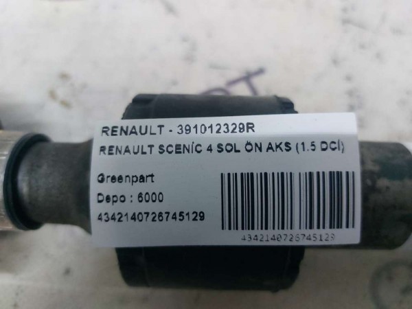 RENAULT SCENİC 4 SOL ÖN AKS (1.5 DCİ)