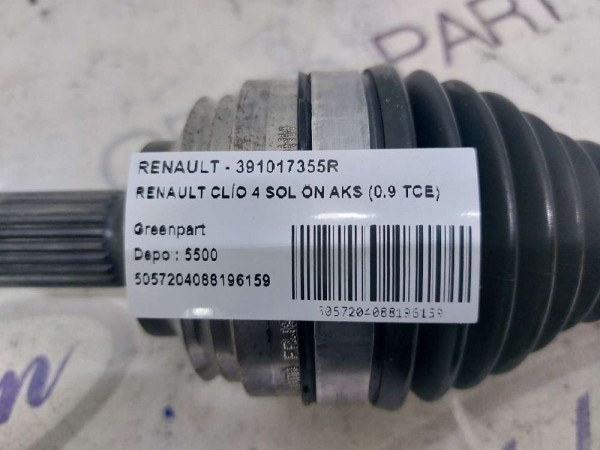 RENAULT CLİO 4 SOL ÖN AKS (0.9 TCE)