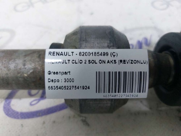 RENAULT CLİO 2 SOL ÖN AKS (REVİZONLU)