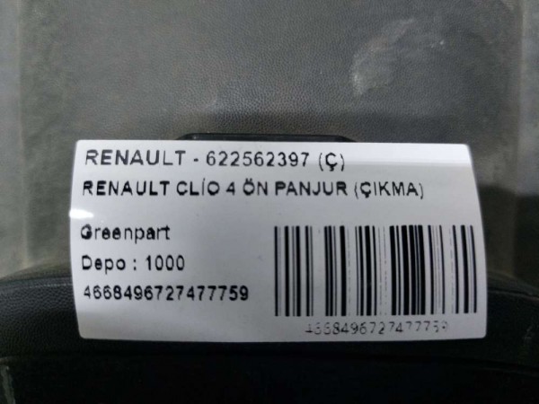 RENAULT CLİO 4 ÖN PANJUR (ÇIKMA)